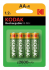 Аккумуляторы Kodak HR6 AA 4BL 2600mAh никель-металлогидридные 4шт 7871