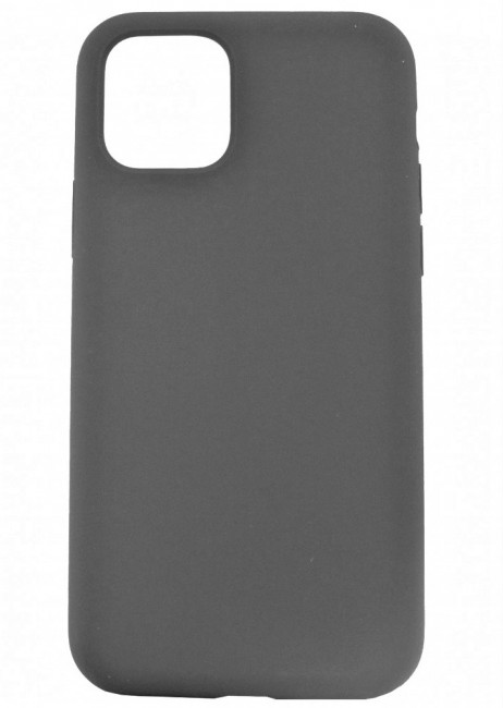 Чехол накладка силикон Silicone Case iPh 12 Pro Max графитовый аналог