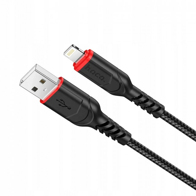 Кабель Type-C - Lightning Hoco X59 1м 3A 20W черный