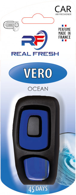 Ароматизатор на дефлектор жидкий Real Fresh Vero Ocean 8мл FHYQ