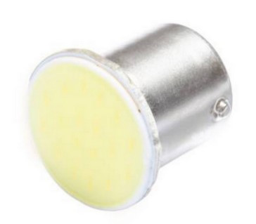 Лампы авто светодиодные Skyway 12V P21W BA15S 1COB 2шт белые S08201038