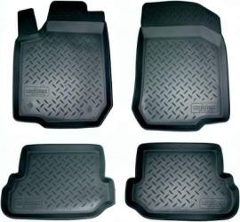 Коврики модельные резиновые PolGum Mercedes-Benz C (W204/W203) 4шт 910c/740c