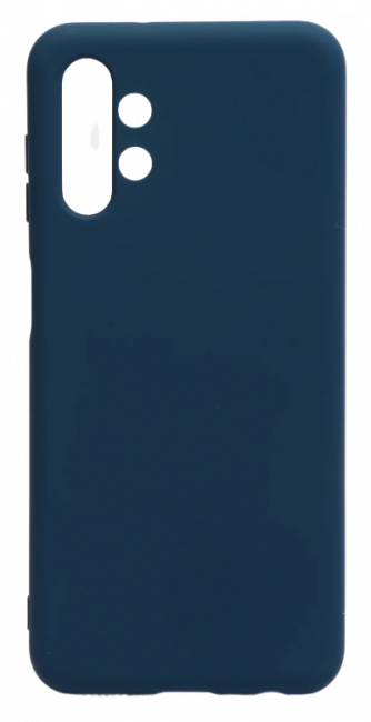 Чехол накладка силикон Silicone Cover Samsung Galaxy A13 синий аналог