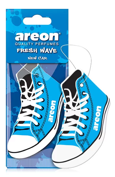 Ароматизатор подвесной картон Areon Fresh Wave New Car FWP04