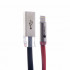 Кабель USB - Lightning Coteetci Jelly M36 1,2м черный/красный  IS787938