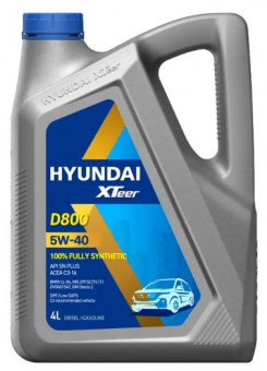 Масло моторное Hyundai XTeer D800 5W-40 API-SN/CF ACEA-C3 4л 1041223