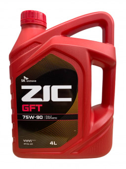 Масло трансмиссионное ZIC GFT 75W-90 API-GL-4/5 4л 162629