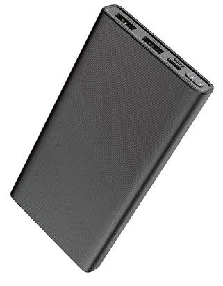 Аккумулятор внешний Hoco J55 10000mAh черный