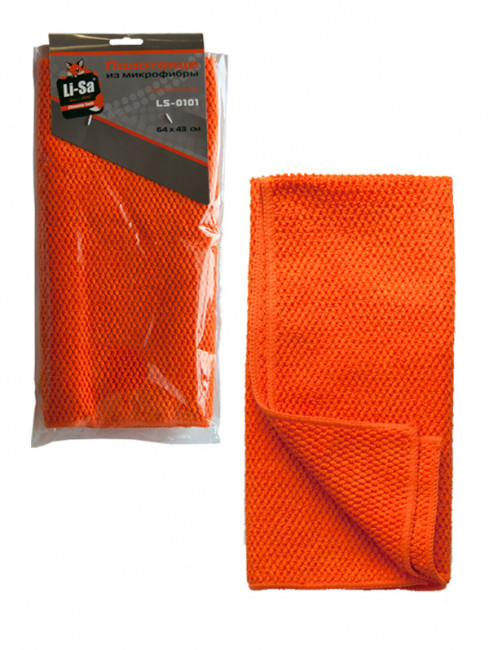 Полотенце из экстраплотной микрофибры Li-Sa 64x43см LS0101 44152