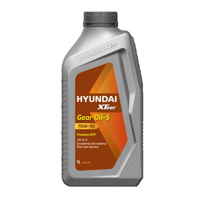 Масло трансмиссионное Hyundai XTeer Gear Oil-5 MTF 75W-90 API-GL-5 1л 1011439