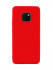 Чехол накладка силикон Silicone Cover Xiaomi Redmi Note 9S/9 Pro красный аналог