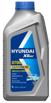 Масло моторное Hyundai XTeer D700 5W-30 API-SP/CF ACEA-C2/С3 1л 1011224