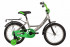 Велосипед детский 16" Novatrack Vektor рама 10" сталь (барабанный) 1скор серебристый 163VECTOR.SL22