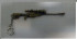 Брелок металл LB оружие винтовка Barrett M50 золотая