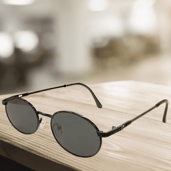 Очки солнцезащитные женские металл LB Giorgio Amass GRA052 14-138 C1 черные