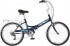 Велосипед складной 20" Novatrack TGSV рама 13" сталь V(v-брейк) 6скор синий