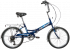 Велосипед складной 20" Novatrack TGSV рама 13" сталь V(v-брейк) 6скор синий