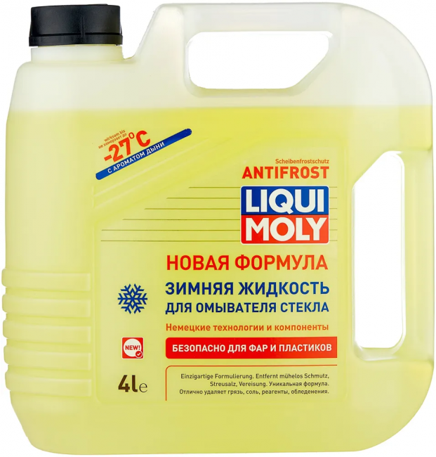 Жидкость для омывателя стекла Зимняя Liqui Moly Frostschutz Дыня -27 4л 35027