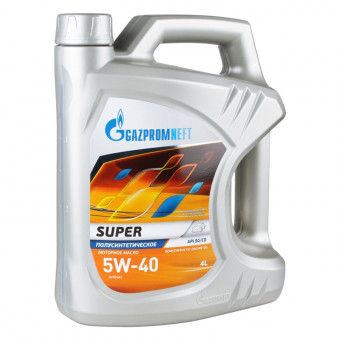 Масло моторное Gazpromneft Super 5W-40 API-SG/CD 4л 253142137