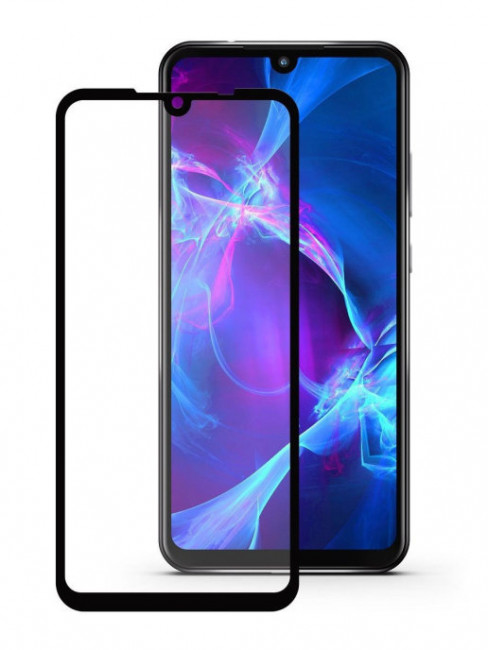 Защитное стекло 3D Xiaomi Redmi Note 7/Note 7 Pro/Note 7S черное Brauffen