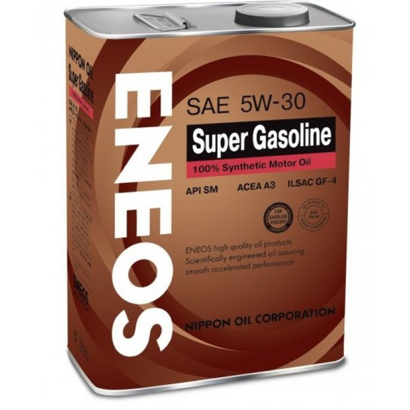  моторное Eneos Super Gasoline Synthetic 5W-30 API-SM ILSAC-GF-4 .