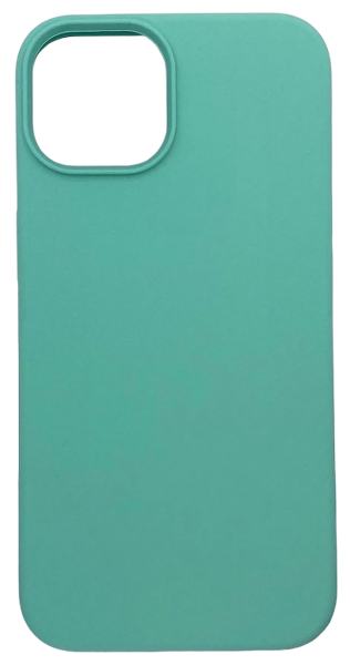 Чехол накладка силикон Silicone Case iPh 15 бирюзовый аналог Чехол накладка силикон Silicone Case iPh 15 бирюзовый аналог