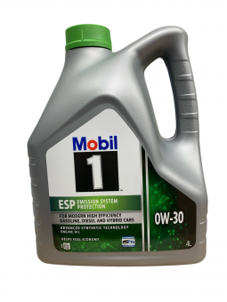 Масло моторное Mobil1 ESP 0W-30 API-SN/SL ACEA-C2/C3 4л 154315/157748