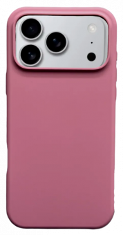 Чехол накладка силикон Silicone Case iPh 17 Pro пыльно-розовый аналог