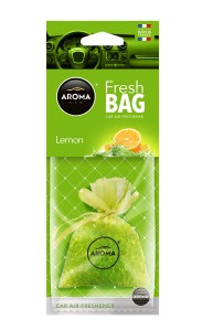Ароматизатор подвесной мешочек Aroma Car Fresh Bag блистер 20г (лимон) Польша Ароматизатор подвесной мешочек Aroma Car Fresh Bag блистер 20г (лимон) Польша