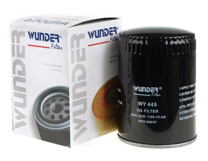 Фильтр автомобильный масляный Wunder Filter WY445 (аналог Filtron OP592/5 )