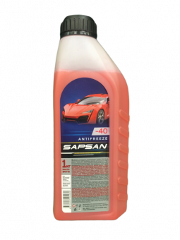 Антифриз Sapsan G12 -40C 1кг красный 60004