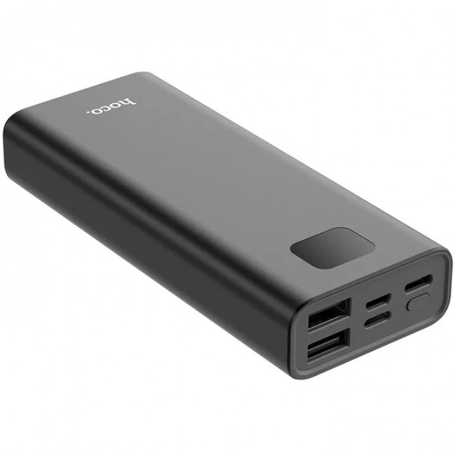 Аккумулятор внешний Hoco J46 10000mAh с дисплеем серый