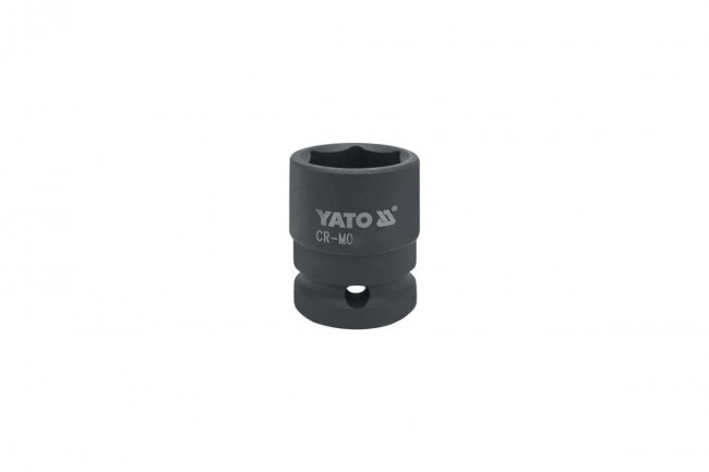Головка торцевая ударная Yato 1/2" шестигранная 17мм хром-молибден YT-1007