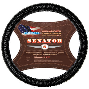 Оплетка на руль Azard Senator California 40см L серая OPLS1304 - Оплетка на руль Azard Senator California 40см L серая OPLS1304 -