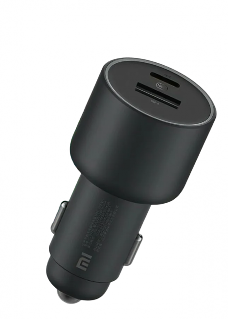 Блок для авто USB/USBType-С 2x Xiaomi 5A 43Вт 1A1C черный