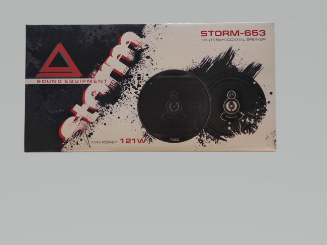 Колонки автомобильные AURA STORM-653 16,5см 121Вт 2шт 38583