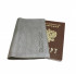 Обложка для паспорта LB с блестками серебро