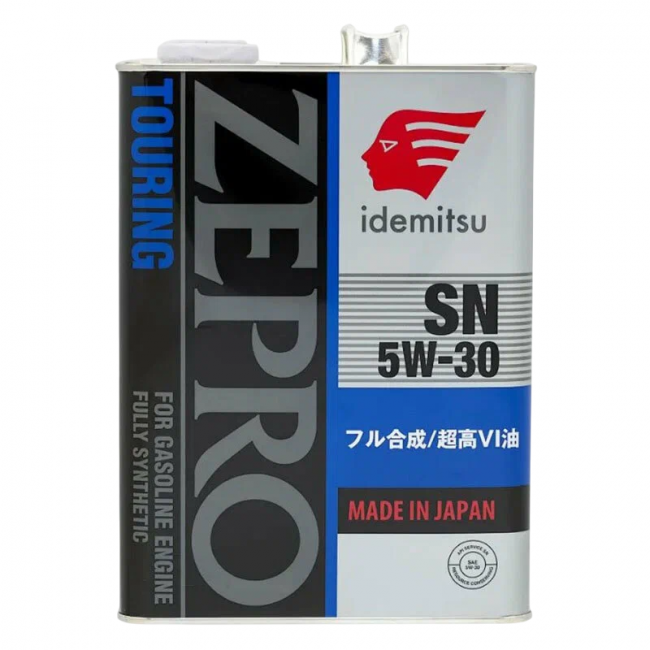 Масло моторное Idemitsu Zepro Touring F-S 5W-30 API-SN 4л 1845-004 4251-004