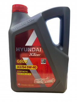 Масло моторное Hyundai XTeer G600 5W-40 API-SP ACEA-A3/B4 4л 1047002