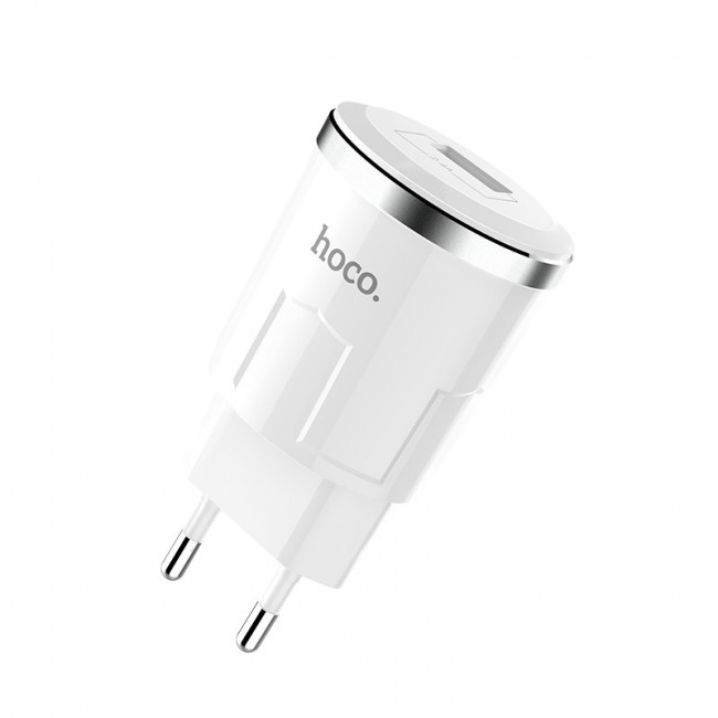 Блок сетевой USB 1x Hoco 2,4A 12Вт C37A белый