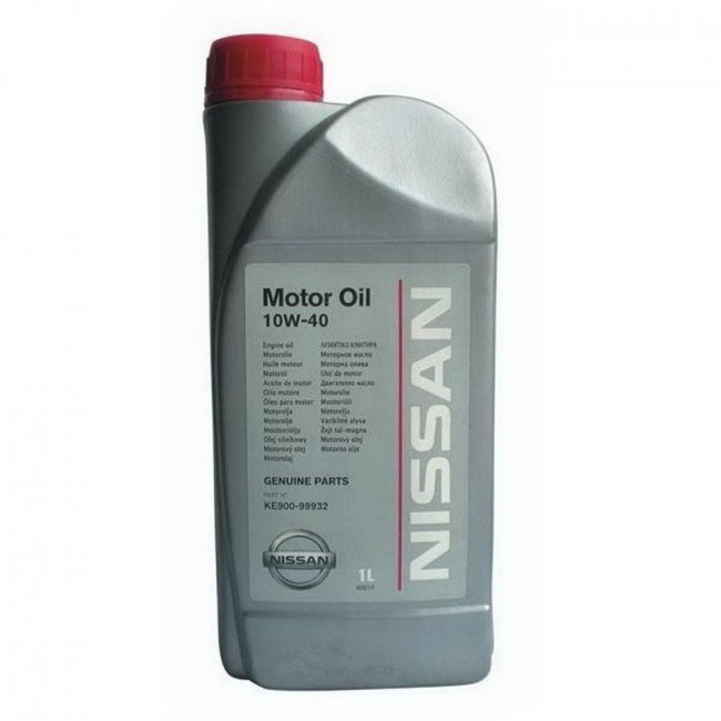 Масло моторное Nissan Motor Oil 10W-40 API-SL/CF ACEA-A3/B4 1л KE900-99932 41274