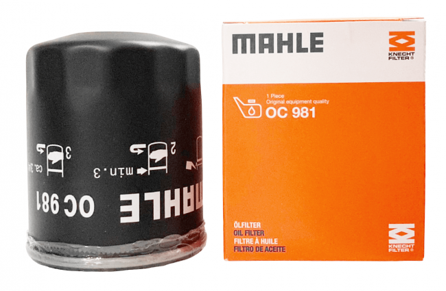 Фильтр автомобильный масляный KNECHT/MAHLE OC981 (аналог Filtron OP532/2)