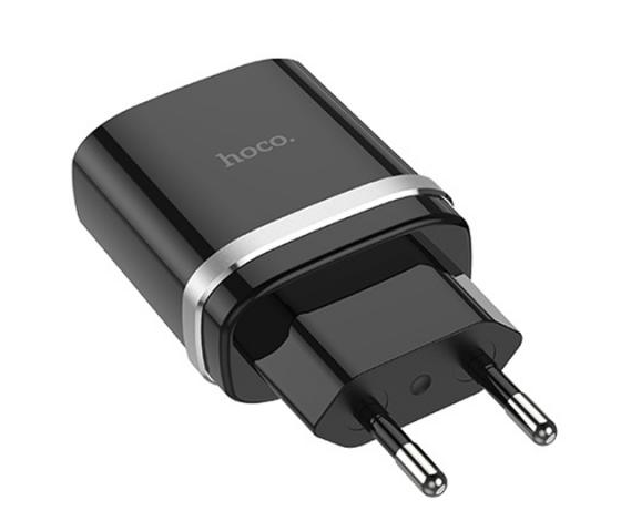 Блок сетевой USB 1x Hoco 3A 18Вт N3 черный