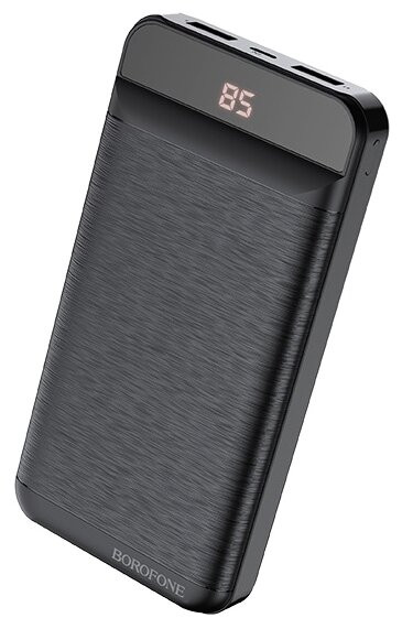 Аккумулятор внешний Borofone BT29A 20000mAh с дисплеем черный