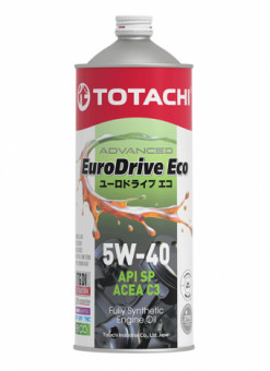 Масло моторное Totachi EuroDrive Eco 5W-40 API-SP ACEA-C3 1л E6701
