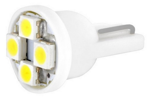 Лампы авто светодиодные Skyway 12V W5W(T10) W2,1*9,5d 4SMD 2шт белые S08201119 Лампы авто светодиодные Skyway 12V W5W(T10) W2,1*9,5d 4SMD 2шт белые S08201119