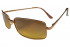 Очки солнцезащитные мужские металл LB Matis P21003 13-140 C5 коричневые