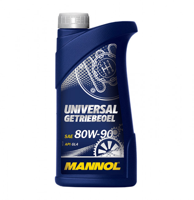 Масло трансмиссионное Mannol Universal Getriebeoel 80W-90 API-GL-4 1л 04-0079/1312/8107