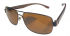 Очки солнцезащитные мужские металл LB Aramas PA8085 20-142 C4 коричневые