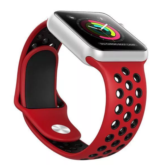 Ремешок эпл вотч найк. Эпл вотч с красным ремешком. Ремешок для Apple watch 44mm Nike. Ремешок найк на Apple watch. Nike sport band